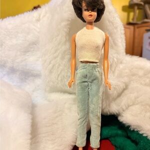 Bubblecut Barbie Doll 1960s in Mood for Music Barbie outfit